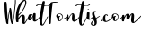 Auttie Calligraphy Font with Heart Swashes