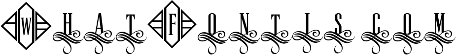 Family Monogram Font