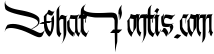 Hunterlife-Blackletter Font
