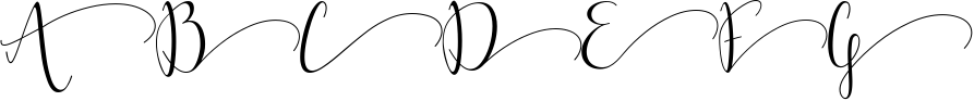 Moonlight Script Font 5 Sample
