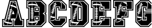 The Sport Champs Font Pack Sample