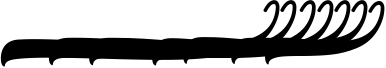 Black Seashore Font Sample