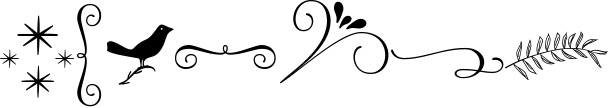 Hadhelia Script, Sans, Ornament 1 Sample