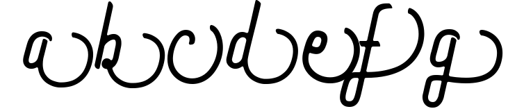 Volaroid Font Duo 2 Sample