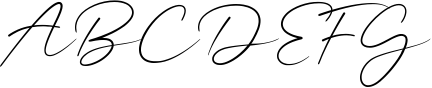 Magenta - 3 Luxury Signature Font 1 Sample