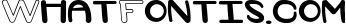 Plantelope - Outlined Font