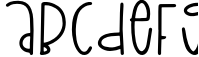 Eggcup - A Mixed Case Font with Three Weights Sample