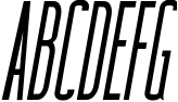 DRASTICA, A Modern Typeface 1 Sample