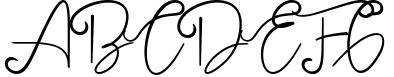 Betterlyne Handwritten Script Sample