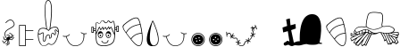 SpookySquad - Dingbat Font