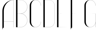 Ravenside-high end trio font 8 Sample