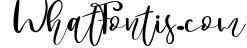 Christoria Beauty Handwritten Script