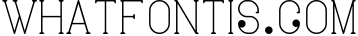 Ravenside-high end trio font 2