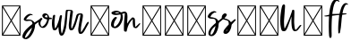 GOLDEN DAYS Signature Script .OTF Font