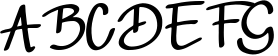 Kartika a Signature Script Font 3 Sample