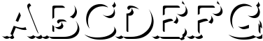 Bullhawk Layered Font Extra 2 Sample