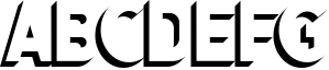 Calasans 7 Layered Font 5 Sample