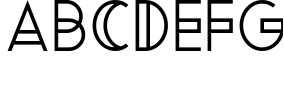 Bezaen Typeface Sample