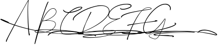 Daisy Signature font Sample