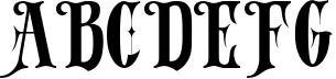 Stay Alive Typeface Sample
