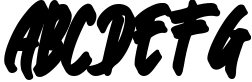 Great Authorized / Handmade Font 3 Sample