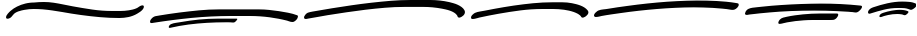 Slashback Typeface 1 Sample