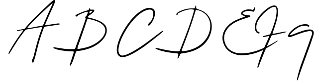 Helios Signature Font Sample