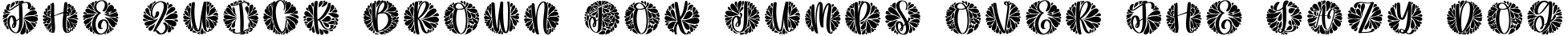 Example 1 of  Font