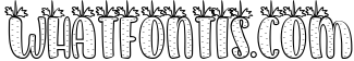 Plant Factory font and monogram 19