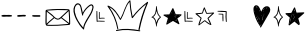 Imperfect font
