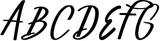CATETIN - Handwritten Script Sample