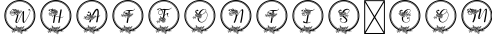 Yuanita Monogram Font - 4 Style Monogram 3