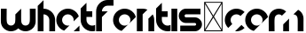 Audio Logo Font