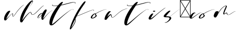 Martin Script Font 1