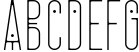 Mystyline - Thin Line Condensed Font Sample