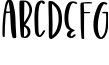 Kirsteny Sans Sample