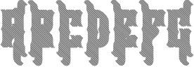 Falchion Edge font 5 Sample