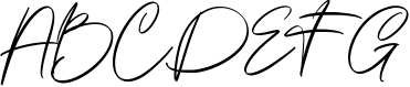 Jaming Signature Brush Font Sample