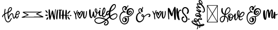 Catchwords & Ampersands - A Dingbat Font