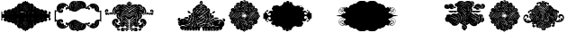 Black Ornaments (FAMILY PACK) 3