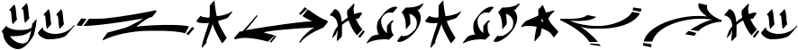 Waxedtown GT - Graffiti font