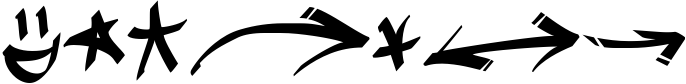 Waxedtown GT - Graffiti font Sample