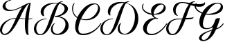 The Hopster Script Font Sample