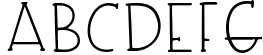 Outre - A 7 Font Set 2 Sample