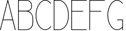 ProFuturic Typeface 1 Sample