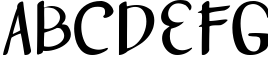 carpenter handwritten script font Sample