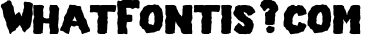 Mud Monster - Halloween Display Font
