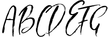 Ambitions Font Sample