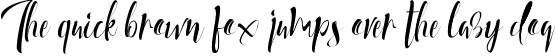 Example 3 of  Font