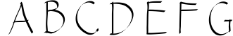 Font No.7, No.8 and No.9 Sample